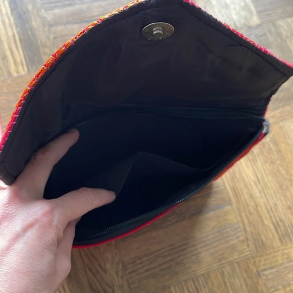 NWOT Beautiful Mexican hand crafted crossbody bag - Picture 5 of 7